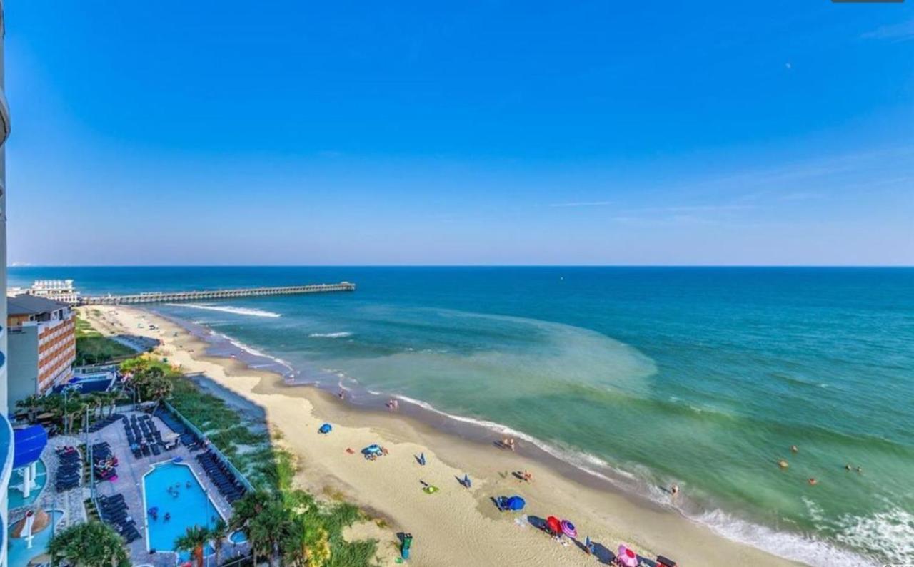 Deluxe Ocean Front One Bedroom Suite In Sandy Beach Resort Myrtle Beach Bagian luar foto
