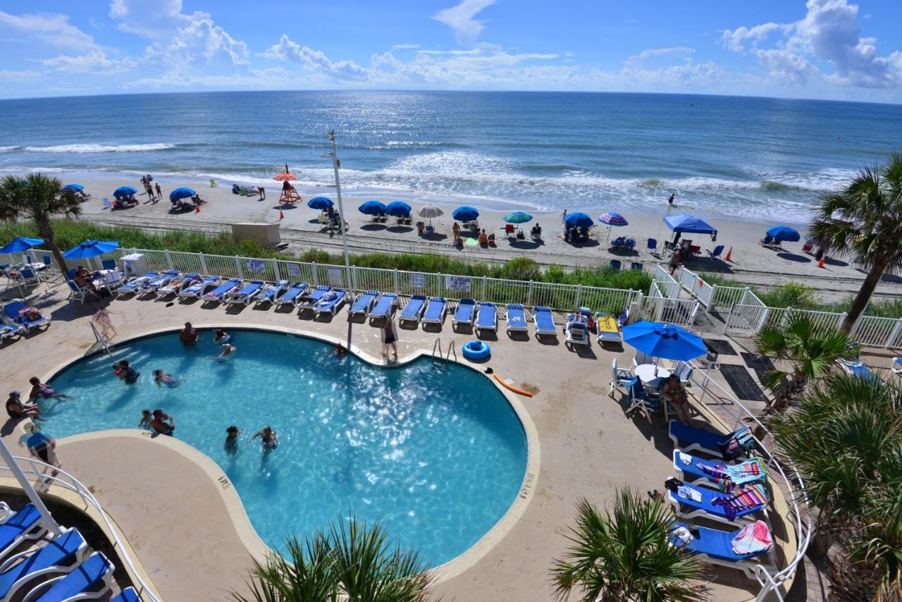 Deluxe Ocean Front One Bedroom Suite In Sandy Beach Resort Myrtle Beach Bagian luar foto