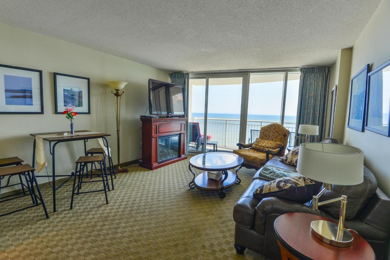 Deluxe Ocean Front One Bedroom Suite In Sandy Beach Resort Myrtle Beach Bagian luar foto